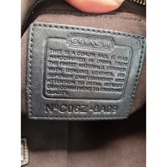 Vtg Coach Soho Luxury Satchel Purse Brown C0GZ-8A09 Double Handle Buckle Pockets - Picture 2 of 15